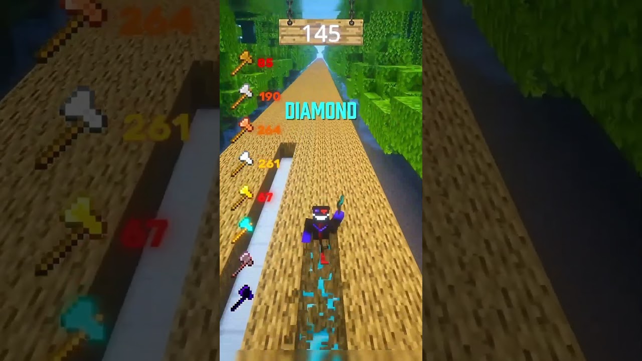 every axt vs oak wood block (part 37)