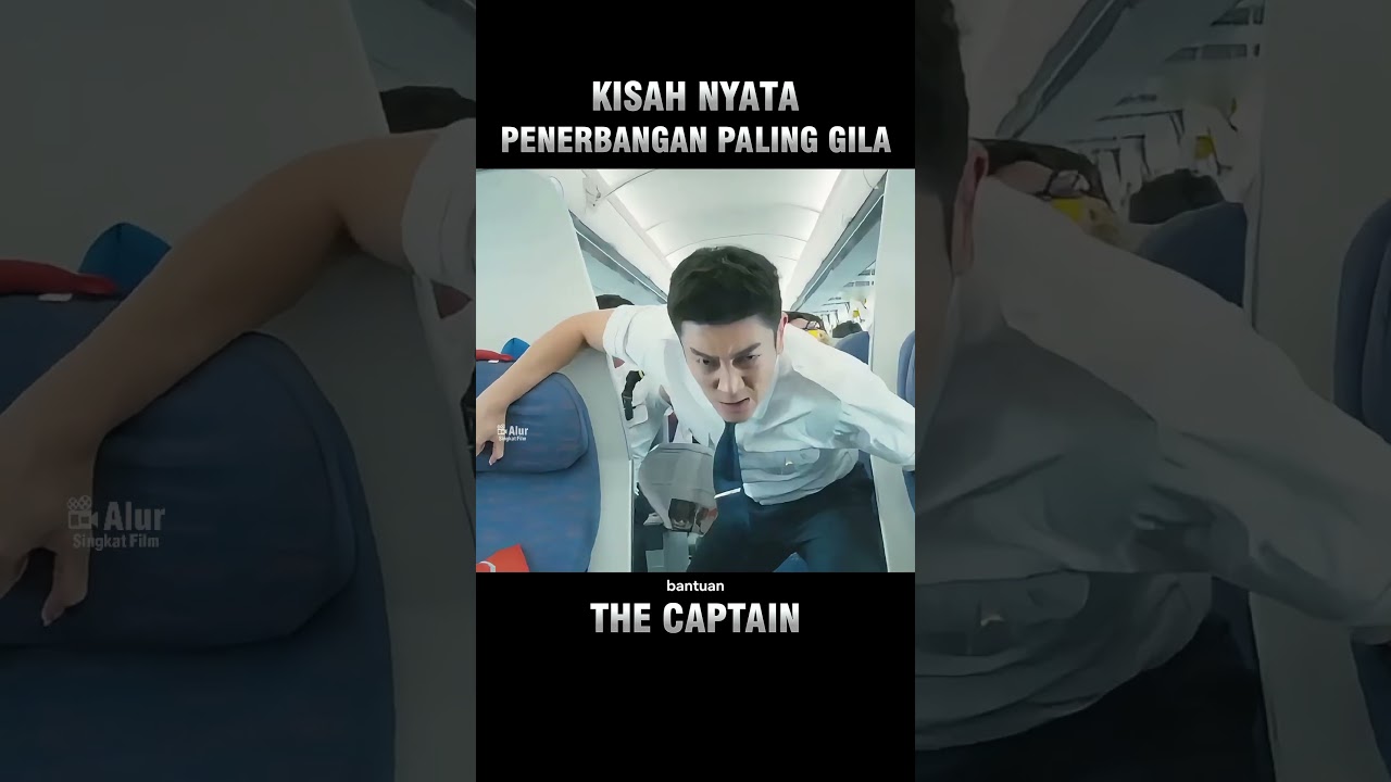 KISAH NYATA PENERBANGAN PALING GILA ‼️ #alurceritafilm #shorts