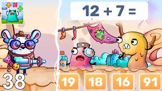 MathHero Ep. 38: Desert Close Battle! Speedrun Addition Subtraction to Gain 3 Stars Teacher Approved