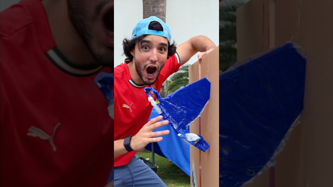 CONVERTI UN CALZON EN UN CUCHILLO😱ME CORTE?