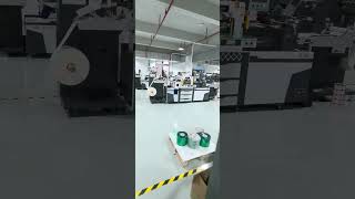 5 sets of high speed machines at customers factory ✅ #label #LabelCutting #diecutmachine #labeling
