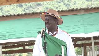 'WARD FUND WILL BENEFIT THE PEOPLE ON THE GROUND, DEVOLUTION MUST SUCCEED THROUGH BBI . RAILA ODINGA