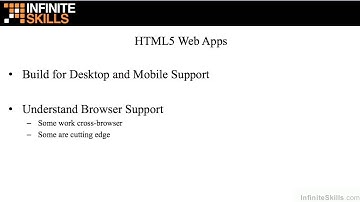 Creating Mobile Apps with HTML5 Tutorial | What You Will Learn