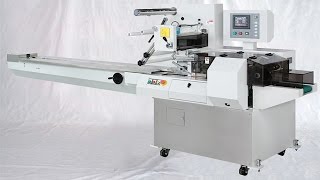 10 buscuit bags in one pack horizontal flow wrapping machine food packaging пищевая упаковка машины