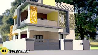 3bhk house design 3d|best small house duplex house designs