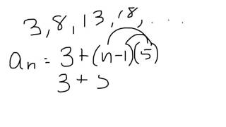 Section 8.2 Day 1 - Algebra 2 - Arithmetic sequences