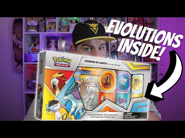 pokemon trading card game legends of johto pin box Exclusive Collection (9 – A & C Games Legends of Johto GX Premium Collection Pokémon Legends of Johto GX