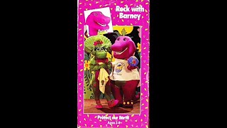 Barney & The Backyard Gang Rock With Barney 1991-92 Re-Realese Vhs