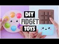 DIY POP IT Fidget Toys - How To Make Viral TikTok Fidget Toy At Home!