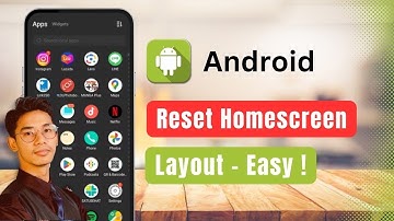 How To Reset Homescreen Layout on Android