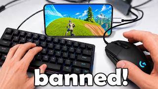 I Snuck into a MOBILE ONLY Fortnite Clan!
