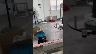Medical powder vials filling capping bottling line high speed 4 heads filler capper #machine#factory