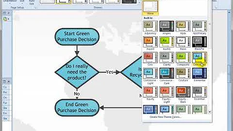 10.3 Matching Themes when Copying Visio 2010 Graphics to PowerPoint