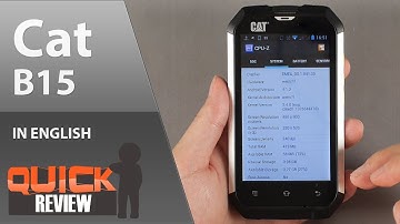 [EN] CAT B15 Quick Review
