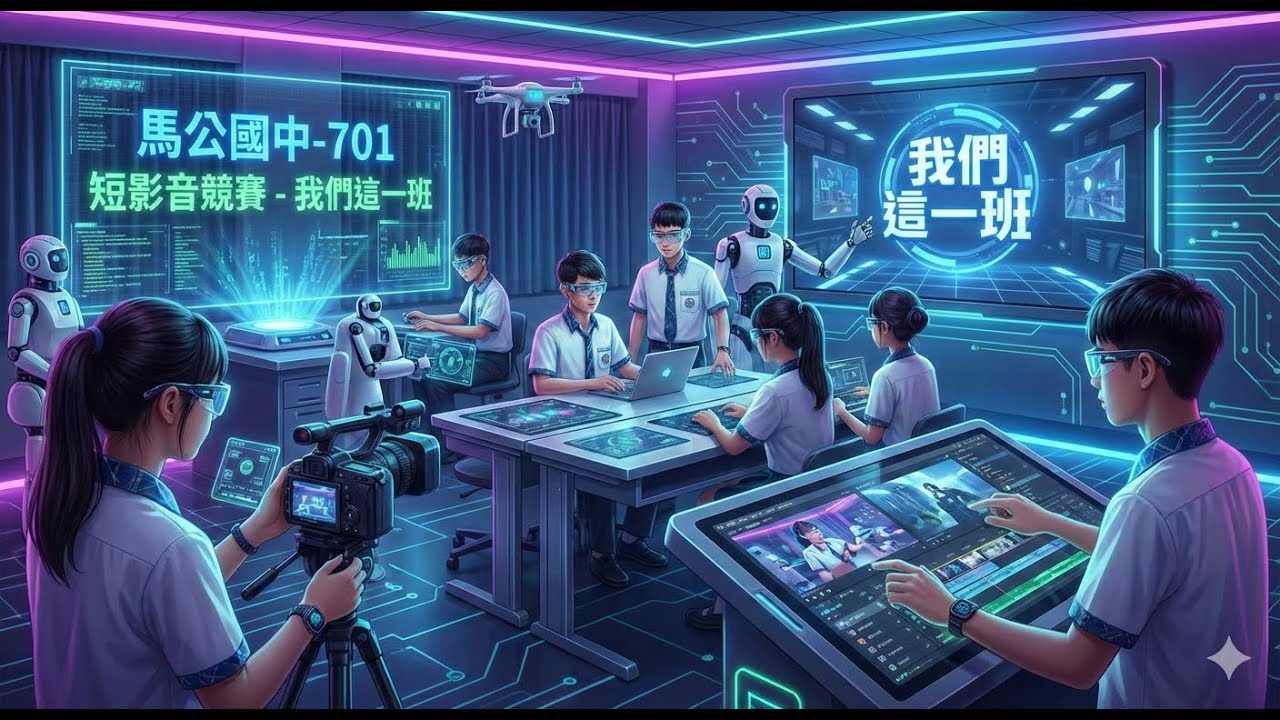馬公國中-701 短影音競賽-我們這一班