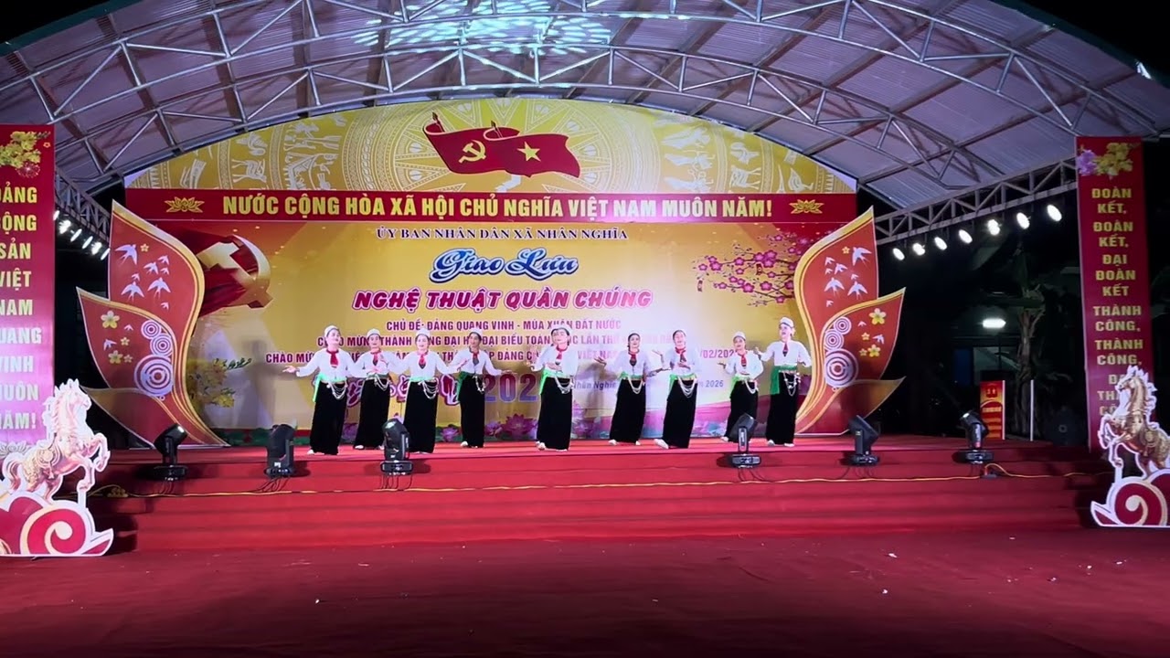 Hương sắc mùa xuân - xóm vó trên , xã Nhân Nghĩa