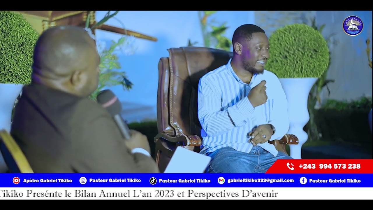 Interview avec mon père Apôtre Gabriel TIKIKO