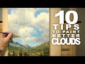 10 Cloud Painting Tips and Demo. Not Time-lapse!