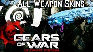 Gears of War: Ultimate Edition - All Deluxe Edition Weapon Skins (HD/60fps) screenshot 2