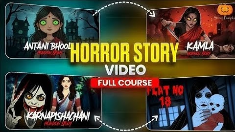 Make VIRAL AI Horror Stories in Minutes | Complete course