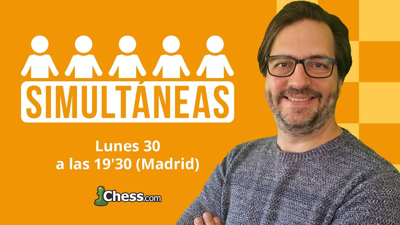 El Maestro Luisón PARTICIPA en el Torneo ChesscomES 