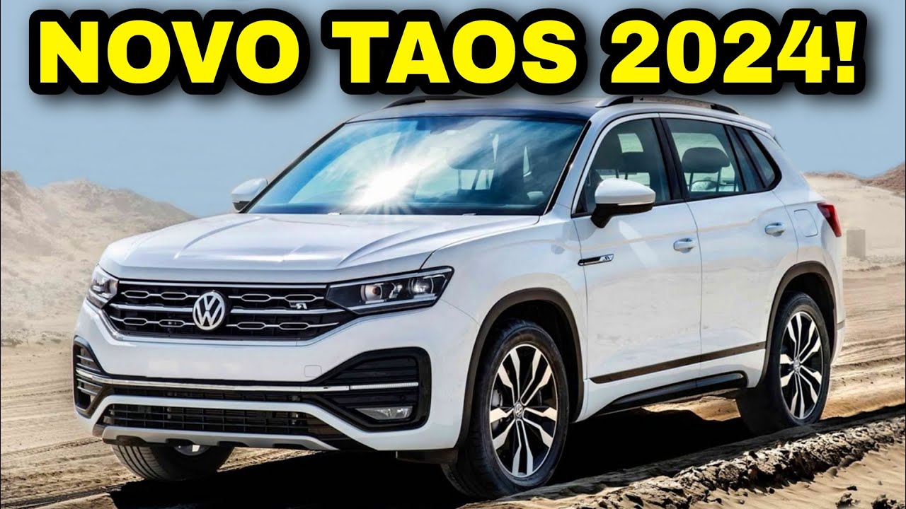 NOVO VOLKSWAGEN TAOS 2024 FICOU MUITO MAIS BONITO E +... YouTube