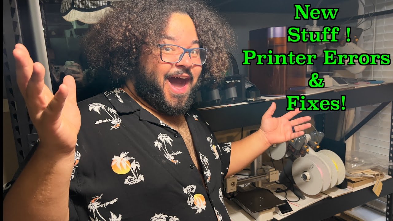 3D Printing Business Ep40 | New Shelving, Printer Fixes , Dealing With ...