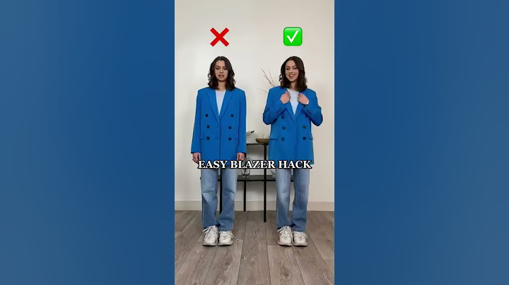 BEST BLAZER HACK #shorts #viral #outfitideas #fashion #fashionhacks #fashionstyle #outfit