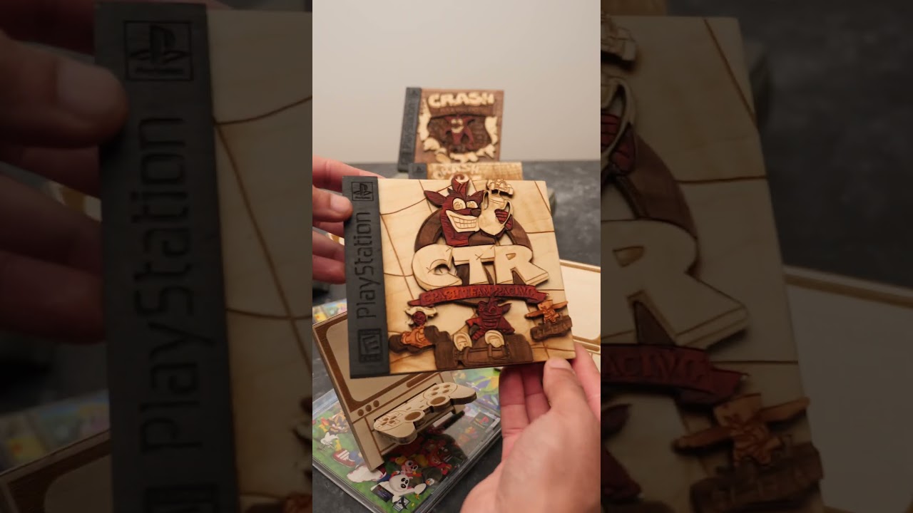 A batch of Crash Bandicoot games