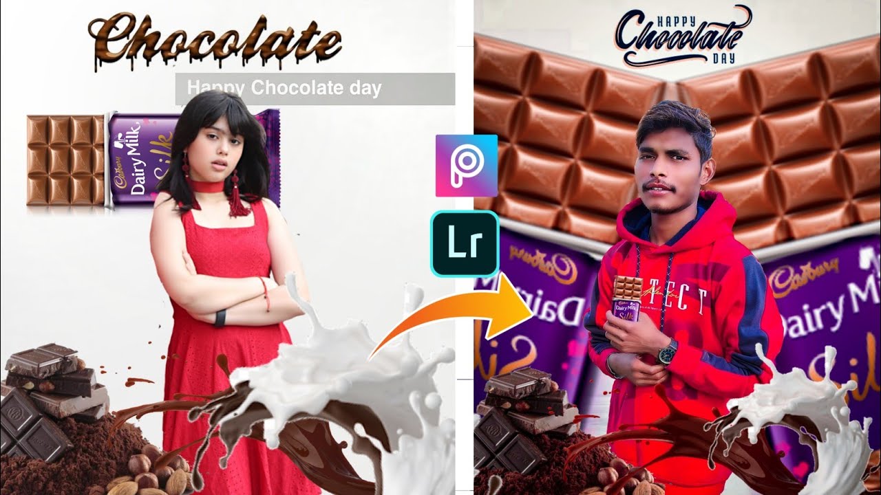 Chocolate Day || Picsart Chocolate Day Spacial Editing || Picsart Valentines Week Photo Editing 2022