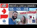 BRECHÓ de LUXO no Canadá? É Barato? Marcas FAMOSAS e muito mais! - #59