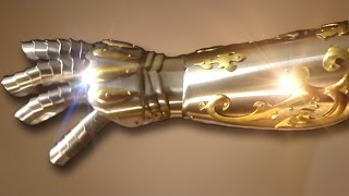 How to Make Armor with Ordinary Tools  Version 2 Gauntlet