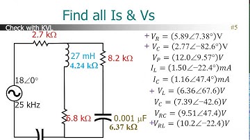 Series parallel RLC