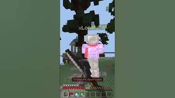 Minecraft treasure wars auto hacks #minecraft #shorts #treasurewars #hacker