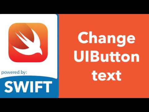 Swift Change UIButton Text