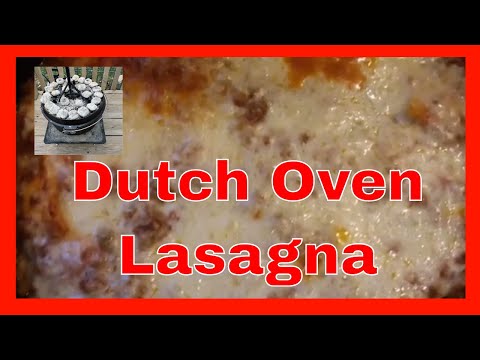 Dutch Oven Ravioli Lasagna - Cast Iron Wednesday