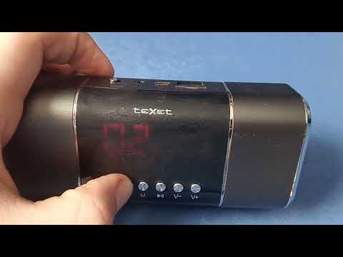 обзор на колонку texet tr 3100