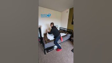 Change a duvet in 30 seconds. No struggle. Magnetic magic!#MagneticDuvet #HomeHack #Accessible