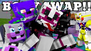 HELPY MADE CHAOS AND NIGHTMARE MODE SWITCH BODIES!!! | FNAF sister location Minecraft Roleplay HELPY MADE CHAOS AND NIGHTMARE MODE SWITCH BODIES!!! | FNAF sister location Minecraft Roleplay