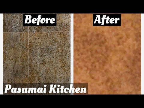 How To Clean Bathroom Tiles From Saler And Soap Stains At Home You - How To Clean Bathroom Tiles Stain In Tamil