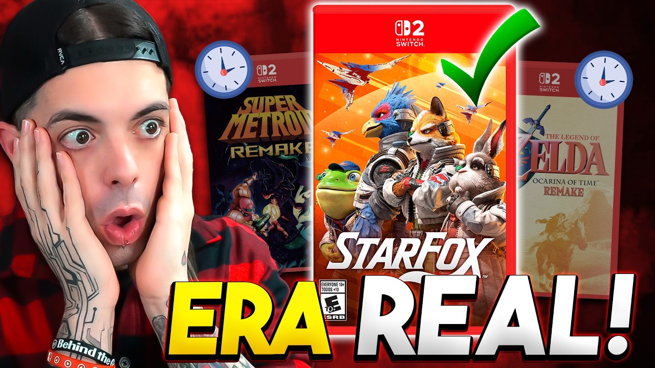 💥TODO era REAL: Star Fox confirma Zelda Remake y más para SWITCH 2! episode artwork