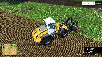 farming simulator 2015 logging again oh what a mess