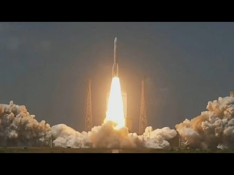 Ведущая европейская ракета Ariane-6 стартует с 32 спутниками для сети Amazon Leo