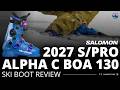 2027 Salomon S/Pro Alpha C BOA 130 Ski Boot Review with SkiEssentials
