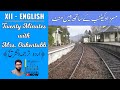 Twenty minutes with mrs oakentubb frank arthur  urdu translation  explanation  xii  english
