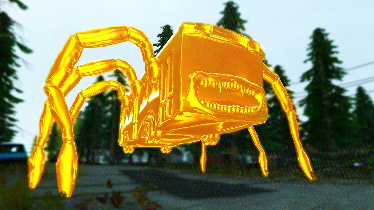 GOLDEN BUS EATER CATCHED ME | too realistic Gmod - YouTube