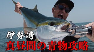 伊勢湾】釣れない時間と言われた真昼間に青物ゲーム！ - YouTube