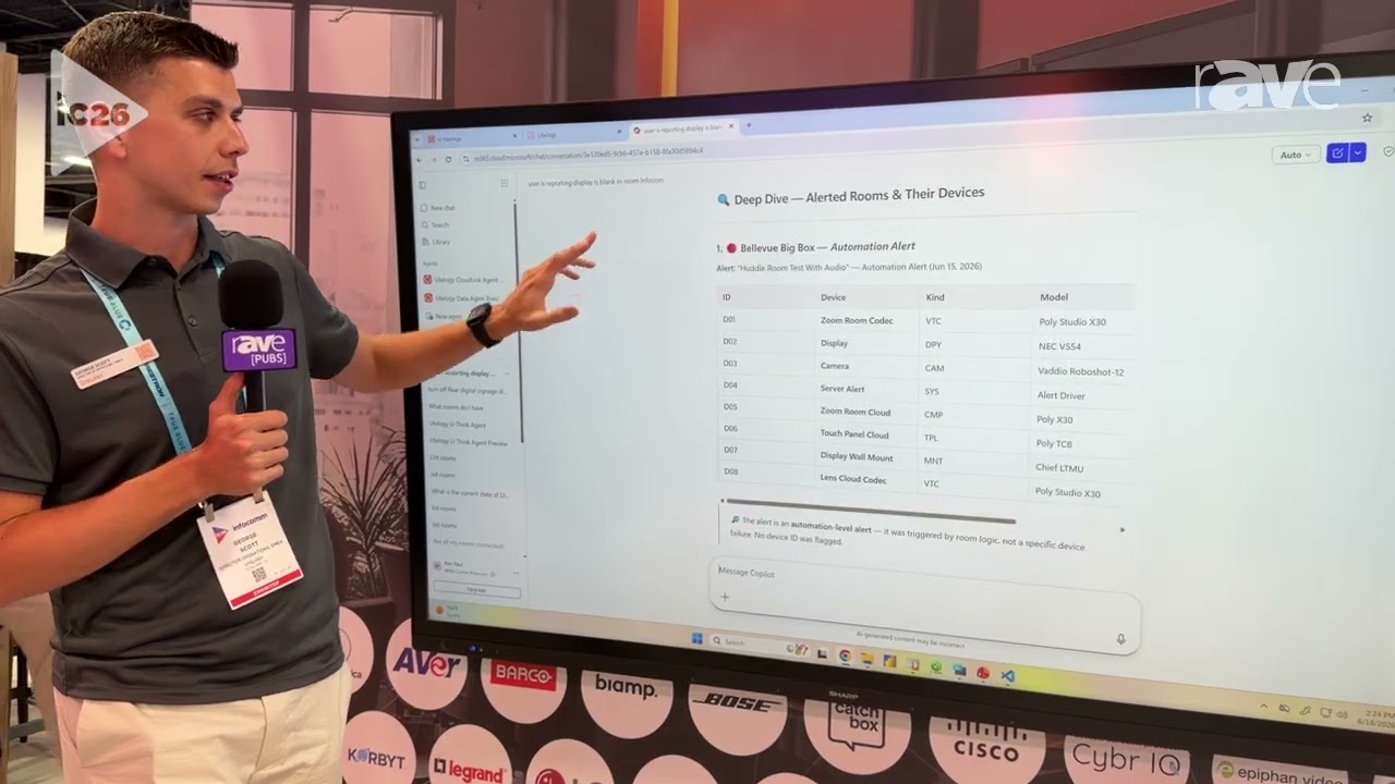 InfoComm 2026: Utelogy Presents AI Integration in Utelogy Platform