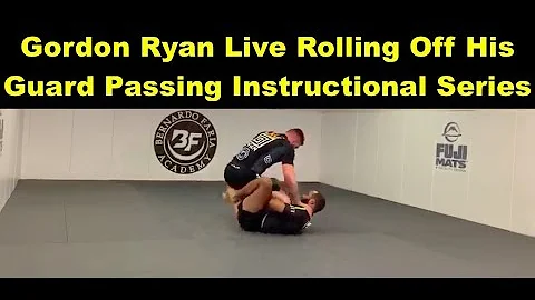 Gordon Ryan Live Rolling Of His Guard Passing Inst...