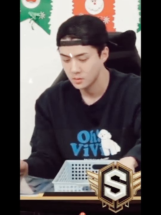 Wooaaahhh!! Piyak nh emang ngak takut klw Hyungnya bakalan marah #exo#sehun#ohsehun